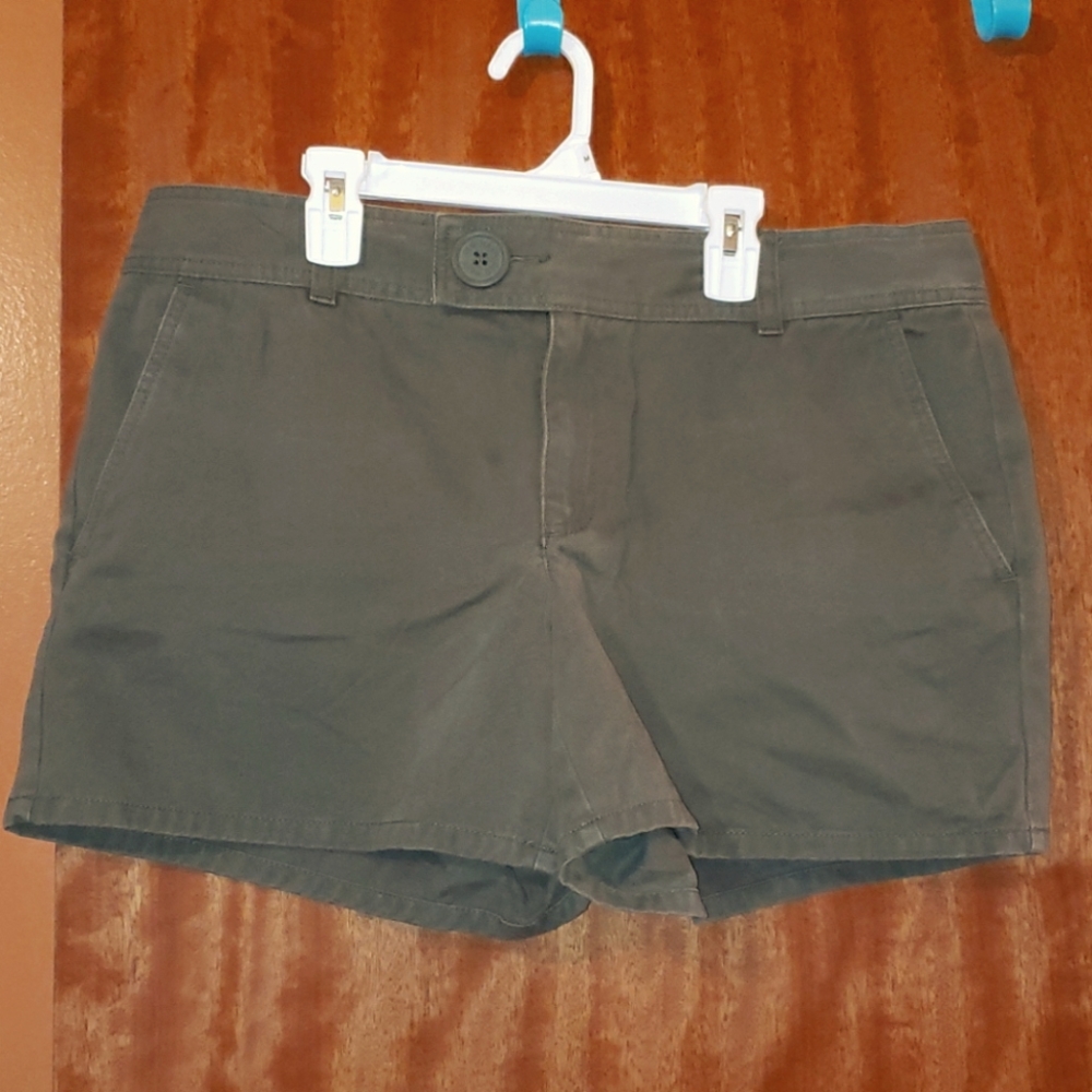Cute & Sturdy ON Olive Green Shorts